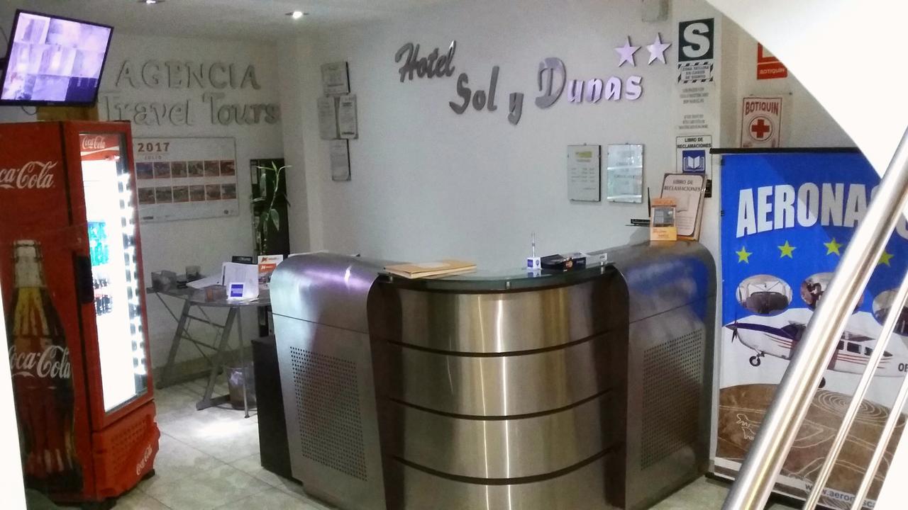 Hotel Sol Y Dunas - Nazca Exterior foto